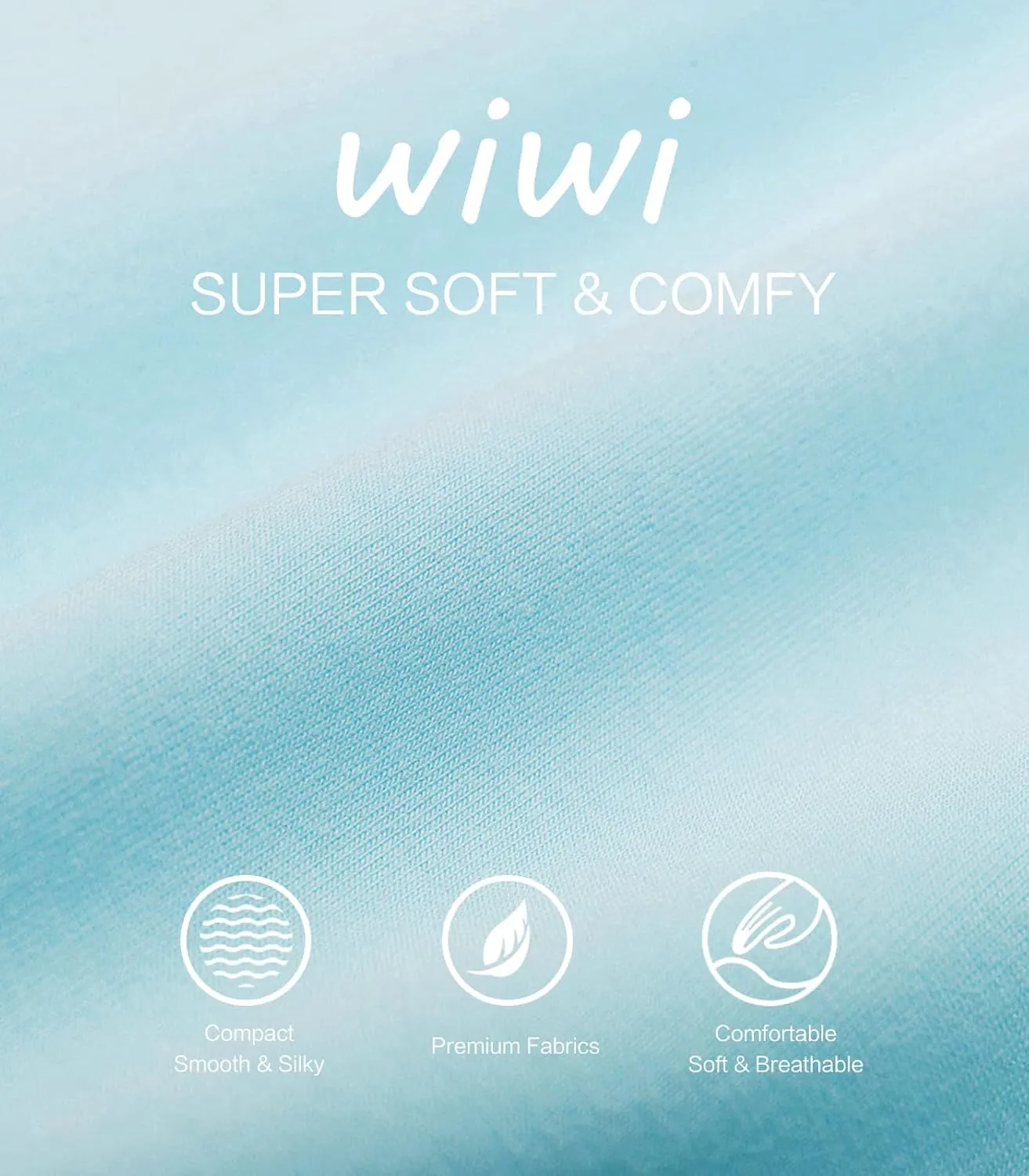 WiWi Pajamas for Women Long Sleeve Sleepwear with Pants Set Soft Casual Pj Warm Lounge Sets S-XXL