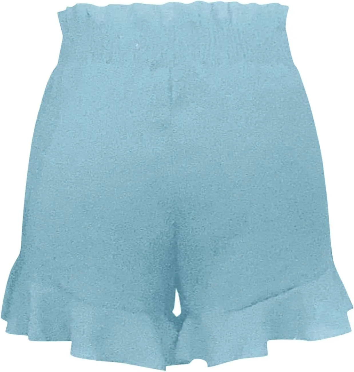 Women Skate Skirt Mini Wrap Skirt Beach Flowing Linen High Waist Shorts Summer Women Spandex Short