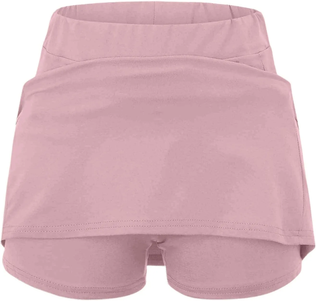 Womens 2024 Skorts with Pockets Tummy Control Plus Size Skorts for Women High Waist Athletic Sports Skirt Casual Shorts