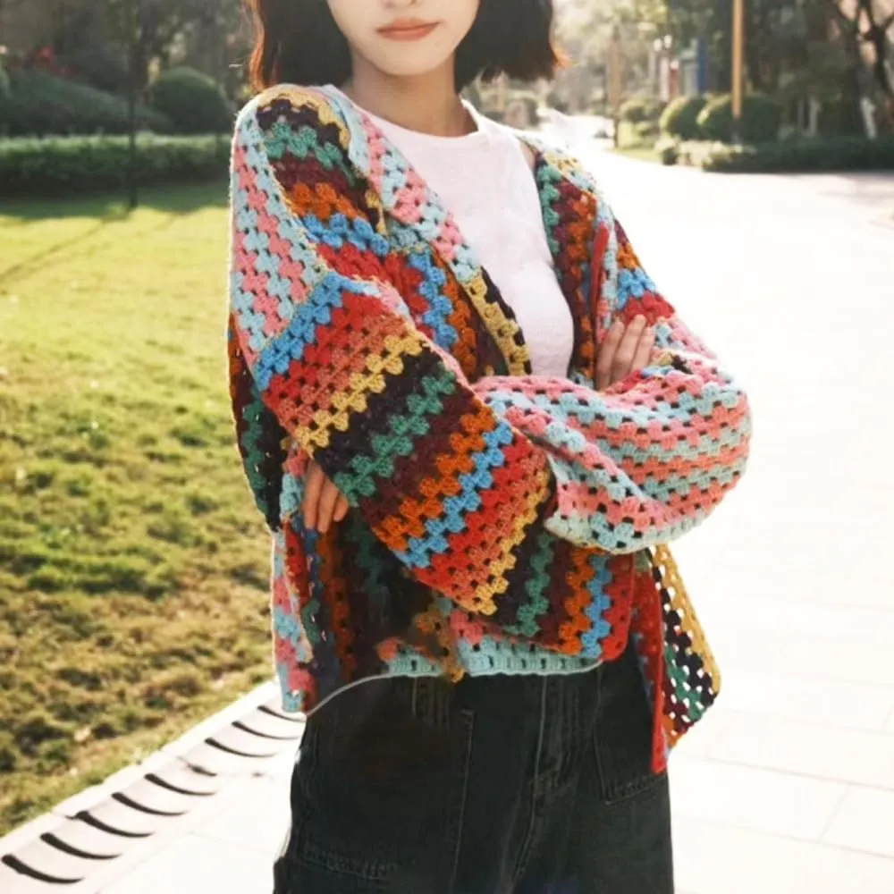 Women's Button-Down Long Sleeve Cable Knit Cardigan Sweater Open Front Button Long Cardigan Sweater