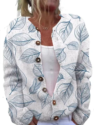 Womens Cardigan Sweater Chunky Plus Size Botton Lightweight Casual Long Sleeve Sweater Winter Fall Tops