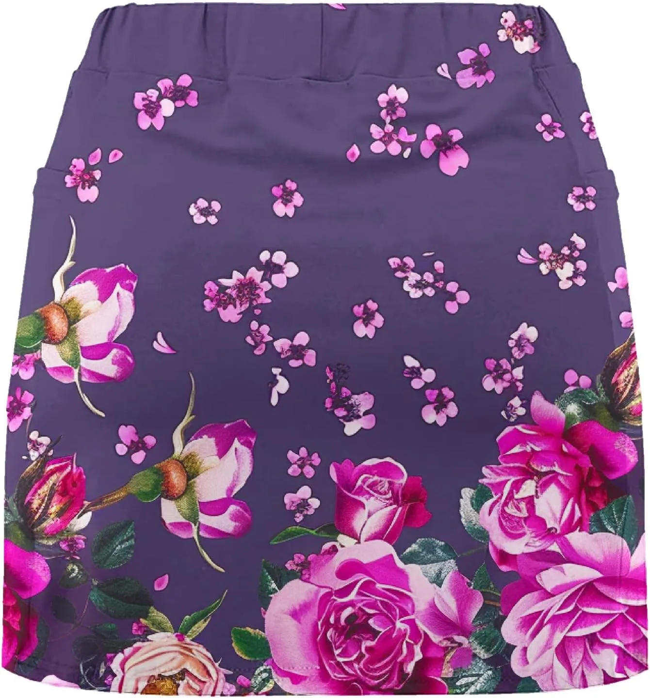 Women's High-Waist Skirts Plus Size Yoga Sports Golf Skorts Tennis Skirt with Shorts Casual Bottoming Skirts