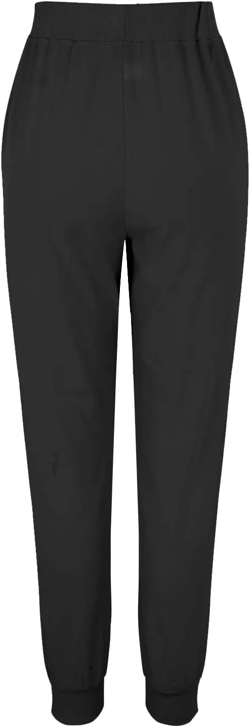 Womens Linen Blend Summer Y2K Streetwear Palazzo Lounge Pants Elastic Waisted Long Lounge Slim-Fit Pant