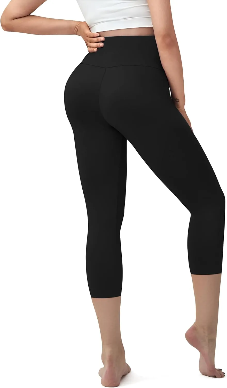Women's Maternity Workout Leggings Over The Belly - Buttery Soft Casual Pregnancy Yoga Pants Activewear Lounge