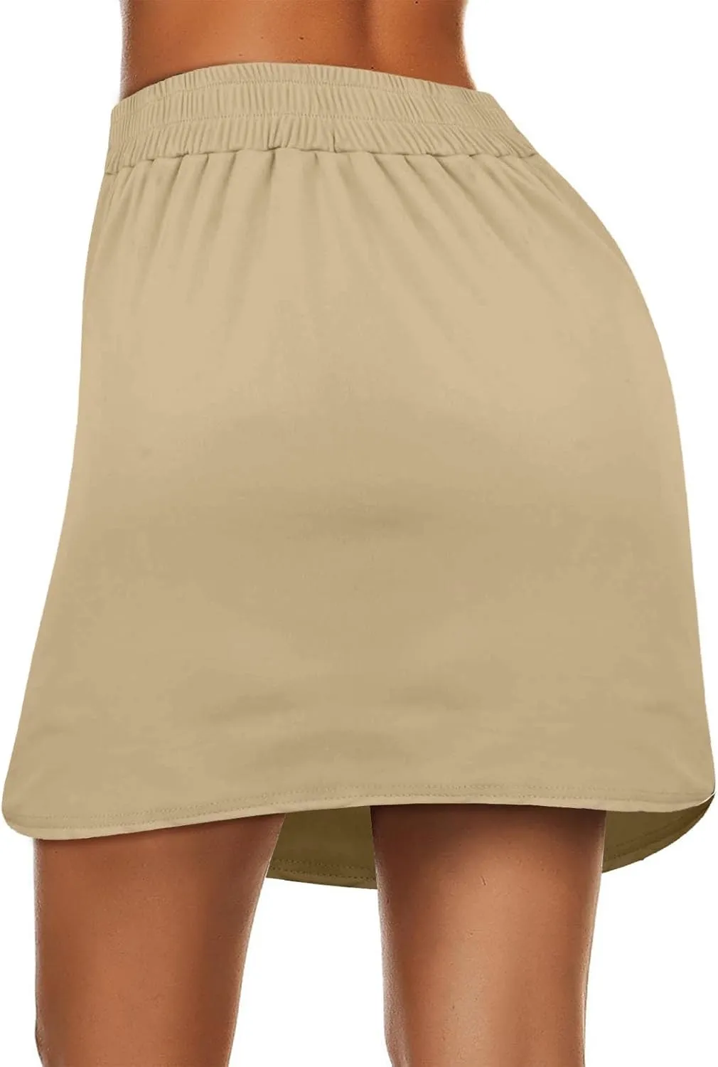 Womens Skorts with Pockets Tummy Control Plus Size Tennis Skirts High Waist Athletic Sports Pants Casual Shorts