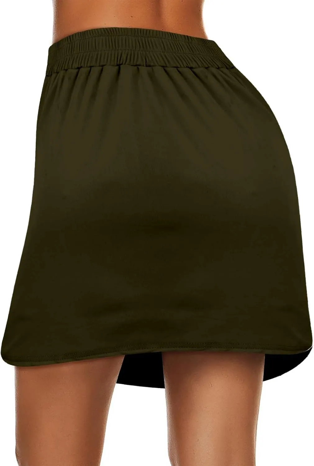 Womens Skorts with Pockets Tummy Control Plus Size Tennis Skirts High Waist Athletic Sports Pants Casual Shorts