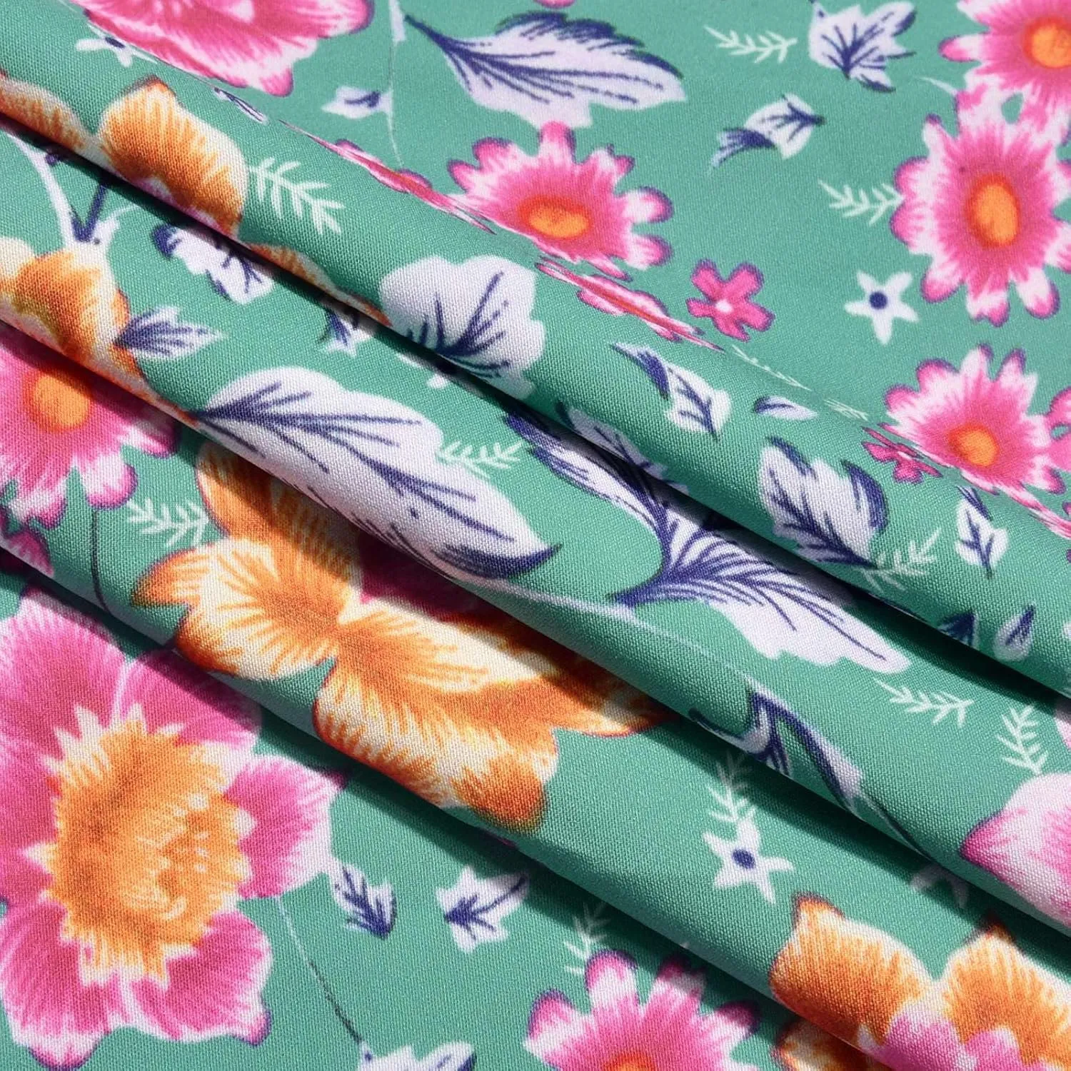 Women's Summer Boho Floral Maxi Skirt Flowy Casual Spring Bohemian Elastic Waist Beach Vacation Long Skirt