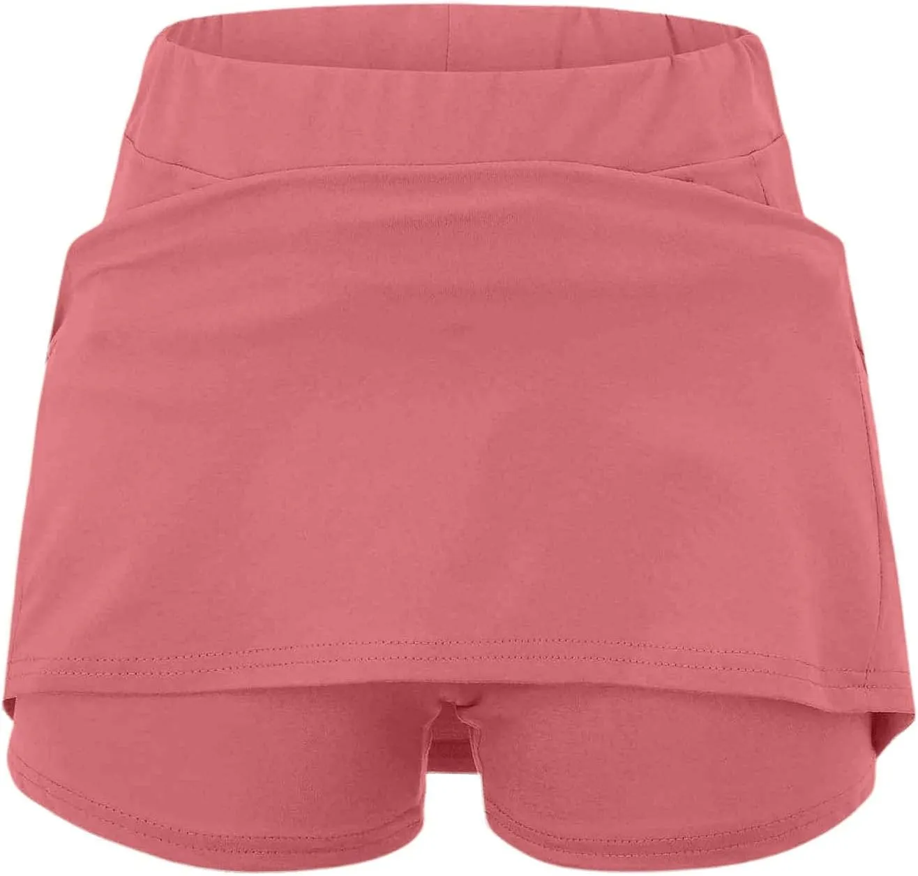 Womens Summer Skort with Pockets Tummy Control Plus Size Skorts for Women High Waist Athletic Sports Skirt Casual Shorts