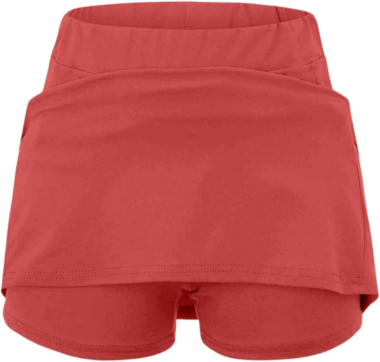 Womens Summer Skort with Pockets Tummy Control Plus Size Skorts for Women High Waist Athletic Sports Skirt Casual Shorts