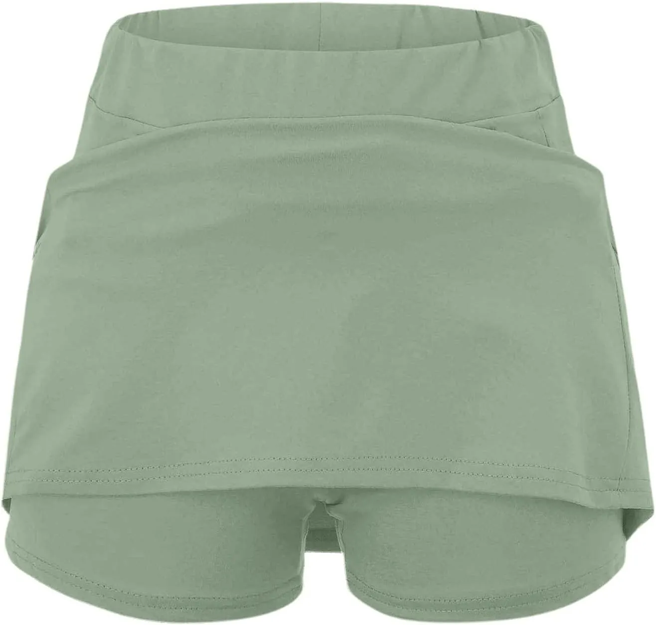 Womens Summer Skorts with Pockets Tummy Control Plus Size Skorts for Women High Waist Athletic Skirt Casual Shorts