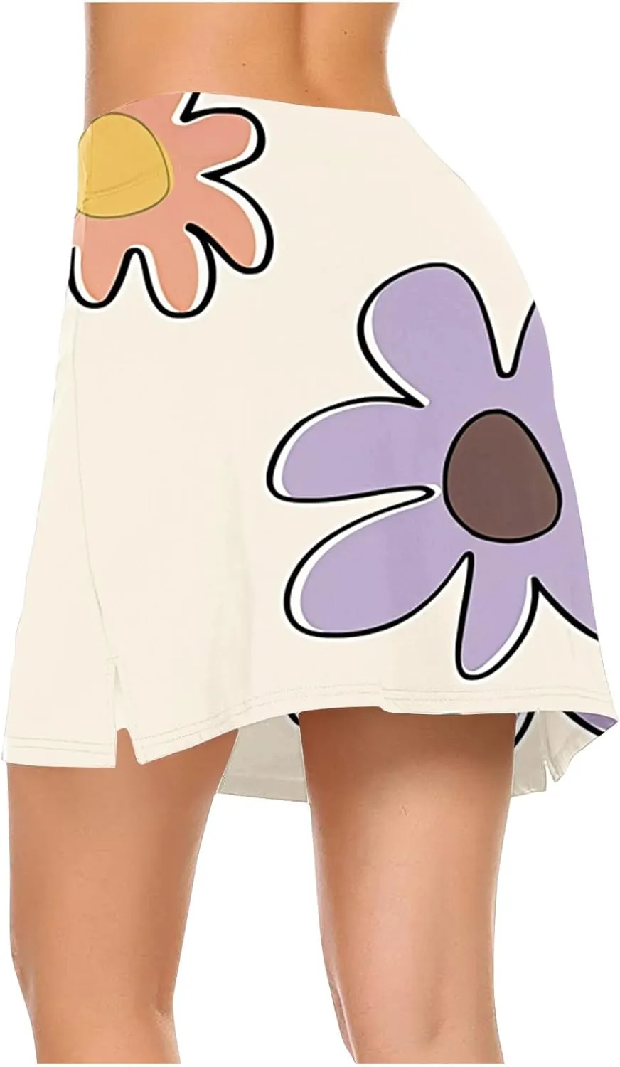 Womens Tennis Skirt Golf Skorts with Shorts 2025 Trendy Printed High Waisted Workout Yoga Pants Legging with Pockets