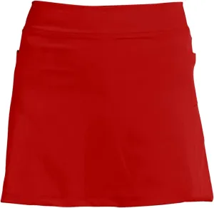Yoga Skorts for Women Mid Waist Athletic Sports Pants with Split Skirt Casual Shorts Tummy Control Plus Size Skort